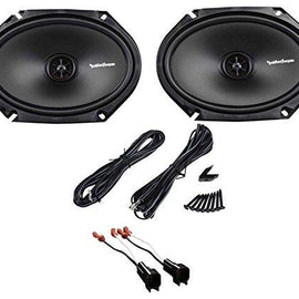 Front Rockford Fosgate Speaker Replacement For 2005-2011 Mercury Mariner