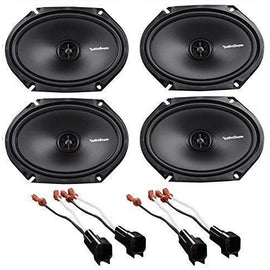 Rockford 6x8" Front+Rear Speaker Replacement For 2005-07 Ford F-250/350/450/550