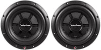 Rockford Fosgate R2SD4-12 12" 1000W 4-Ohm Shallow/Slim Car Subwoofer Sub Pair with Mica-Injected Polypropylene Cone and Integrated PVC Trim Ring