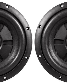 Rockford Fosgate R2SD4-12 12" 1000W 4-Ohm Shallow/Slim Car Subwoofer Sub Pair with Mica-Injected Polypropylene Cone and Integrated PVC Trim Ring