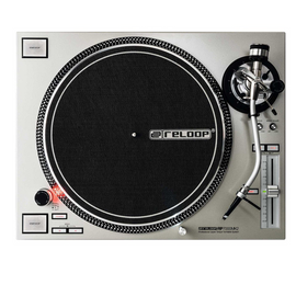 Reloop RP-7000-MK2-SLV Upper Torque Turntable System (Silver)