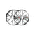 Cerwin Vega SM10FGB RPM Stroker 10" Flush Mount Speaker Grill, Pair (Brushed Aluminum/Black)