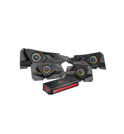 Cerwin Vega RPMRZRKD41 2014+ RZR XP Complete Audio Kit with 360W RMS Waterproof 4 Channel Amplifier