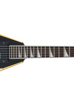 Jackson X Series Rhoads RRX24, Laurel Fingerboard, Black with Yellow Bevels