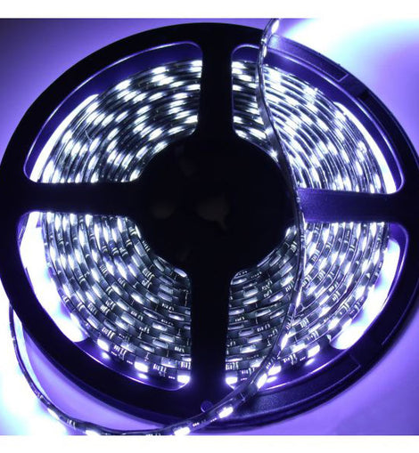 Race Sport Lighting RS-5050-5MW 16ft (5M) 5050 LED Strip (White) - Tape Strip Reel Custom Lighting System