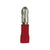 Install Bay RVMB Red Vinyl Male Bullet Connector 22-18 Gauge .156