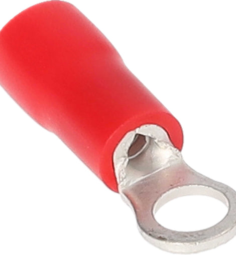 Install Bay RVRT10 Red Vinyl Ring Terminal 22-18 Gauge #10 - Package of 100