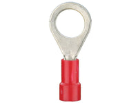 Install Bay RVRT8516 Red Vinyl Ring Terminal 8 Gauge 5/16 inch - Package of 25