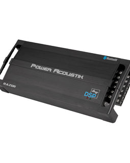 Power Acoustik RZ5-2500DSP RAZOR Series 5 Channel Amplifier w/ Built-in DSP – Download Smartphone App to Tune in Real-Time