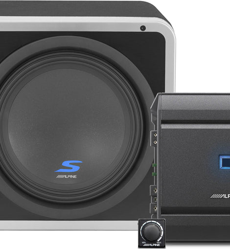 Alpine S-SB10V-BNDL Bass Boost Package Includes S-SB10V 10