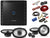Alpine S2-S65C 6.5" Component S2-S69 6x9" Speaker S2-A36F Amplifier KIT4 AMP Kit