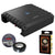 Alpine S2-A36F 600W Next Generation Class-D 4-Channel Car Amplifier Bundle