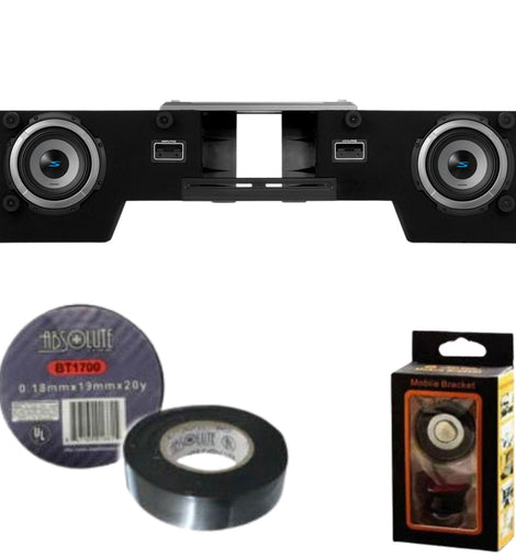 Alpine S2-DB8V-TRK Dual 8” Preloaded Truck Subwoofer Enclosure with ProLink