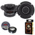 Alpine S2-S30 S-Series 3" Coaxial 2-Way Speakers, Pair Bundle