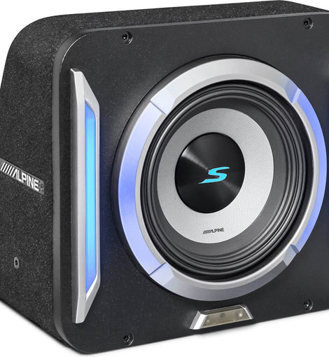 Alpine S2-SB8 PrismaLink™ S2-Series sealed subwoofer enclosure with 8