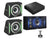 Alpine ILX-W670 Receiver 2 S2-SB8 PrismaLink Subwoofer S2-A60M Amplifier  KTX-LK8 Bundle