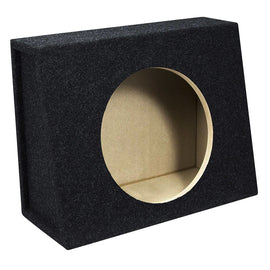 Absolute SAG-10 Angle Single 10" Shallow Mount Truck/Car Subwoofer Enclosure Box