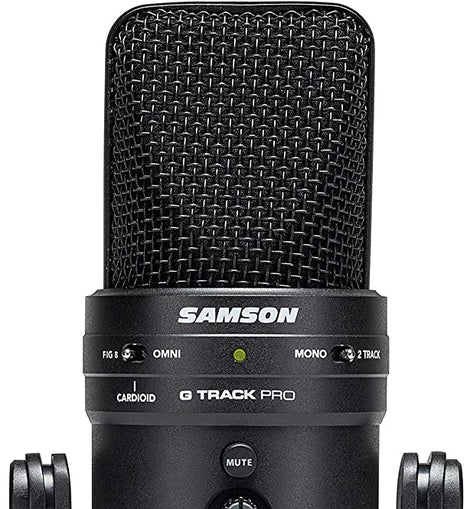 Samson SAC01UPROPK Podcast Pack w Pro USB Studio Condenser Microphone, Headphones, Case