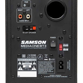 Samson SAMBT3 Active Studio Monitors with Bluetooth