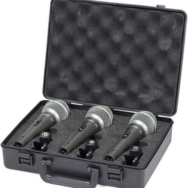 Samson SAQ6CL3P Q6 Dynamic Microphone (3-pack)