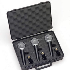 Samson SAR21 Dynamic Vocal Microphone - 3-Pack with Case