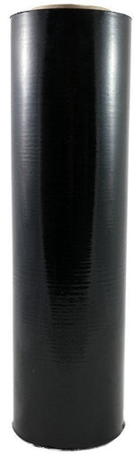 American Terminal Single Original Roll Black Plastic Film Pallet Shrink Wrap 18