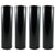 4 Hand Stretch Film Shrink Wrap Black Pallet Wrap 18" x 1500 SQ Feet 80Gauge