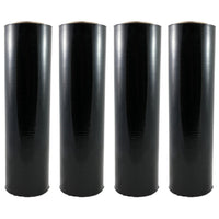 American Terminal clear black 18", 1500sq', 80 Gauge 4 Rolls Pallet Wrap Stretch Film Shrink Wrap 1500 Square Feet