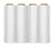Patron USA 18"x 1500FT 80 Gauge Pallet Wrap Stretch Film Shrink Hand Wrap 1500sq' 4 Rolls