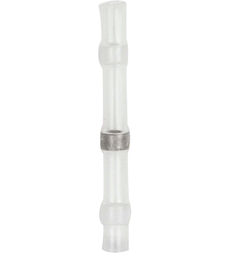 Install Bay SHSWBC Heat Shrink White Butt Connector w/Solder 26/24 GA - 10pk