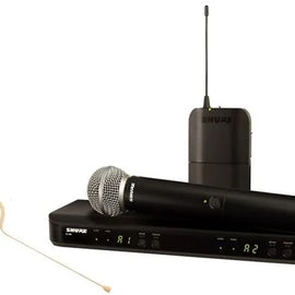 Shure BLX1288/MX153 BLX Dual Combo Wireless System H10