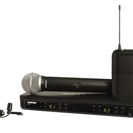 Shure BLX1288 CVL H10 Combo Lavalier PG58 Handheld Wireless System H10