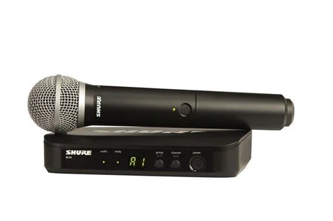 Shure BLX 24PG58 Handheld Wireless Mic System with PG58 Band H10