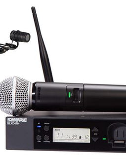 Shure GLXD124R/85/SM58 Digital Wireles Microphone Combo System