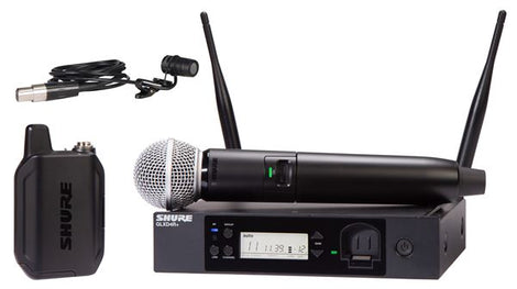 Shure GLXD124R/85/SM58 Digital Wireles Microphone Combo System