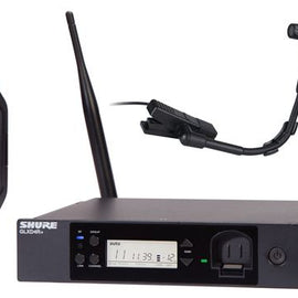 Shure GLXD14R Plus Dual Band Instrument Wireless System with WB98H/C