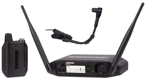 Shure GLXD14 Plus Dual Band Instrument Wireless System with Beta98