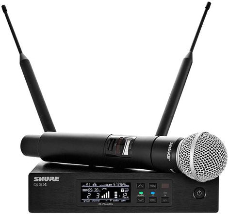 Shure QLXD24/SM58 Handheld SM58 Wireless Microphone System