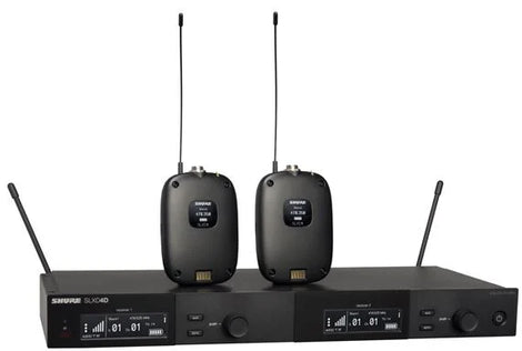 Shure SLXD14D-G58 SLX-D Dual Channel Guitar Wireless System Band G58