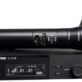 Shure SLXD24/K8B-G58 KSM8/B Handheld Vocal Wireless Microphone System