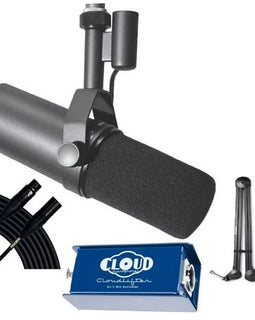 Shure SM7B Cardioid Dynamic Microphone With Cloudlifter CL-1 Bundle