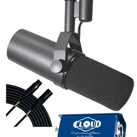 Shure SM7B Cardioid Dynamic Microphone With Cloudlifter CL-1 Bundle