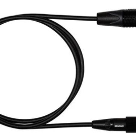 Shure WA307 Premium Locking Guitar Cable Angled 1/4" to TA4F