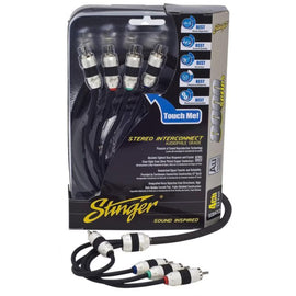Stinger SI8417 17FT 4 Channel Triple Shielded Interconnect Cable