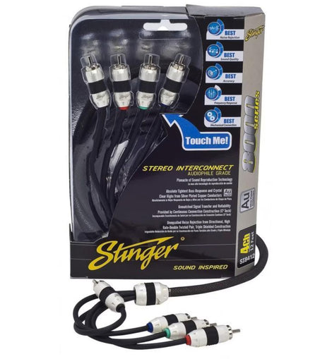 Stinger SI8417 17FT 4 Channel Triple Shielded Interconnect Cable
