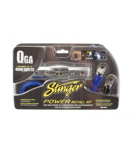 Stinger SK101 0GA (50mm2) Install Kit With SHD201 300 ANL