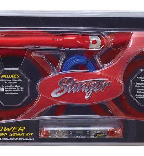 Stinger SK4201 1/0 Gauge 4000 Series Power Amplifier Installation Kit 100% oxygen-free Copper