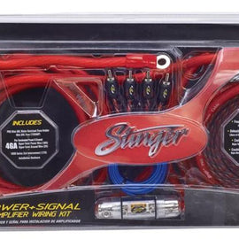 Stinger SK4641 4 Gauge Amplifier Wiring Installation Kit 100% oxygen-free Copper
