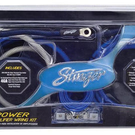 Stinger SK6241 4 Gauge 6000 Series Power Amplifier Installation Kit 100% oxygen-free Copper
