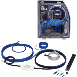 Stinger SK6281 100% Oxygen-Free Copper 8 Gauge 6000 Series Power Amplifier Installation Kit